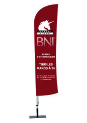 Beach Flag BNI LICORNE